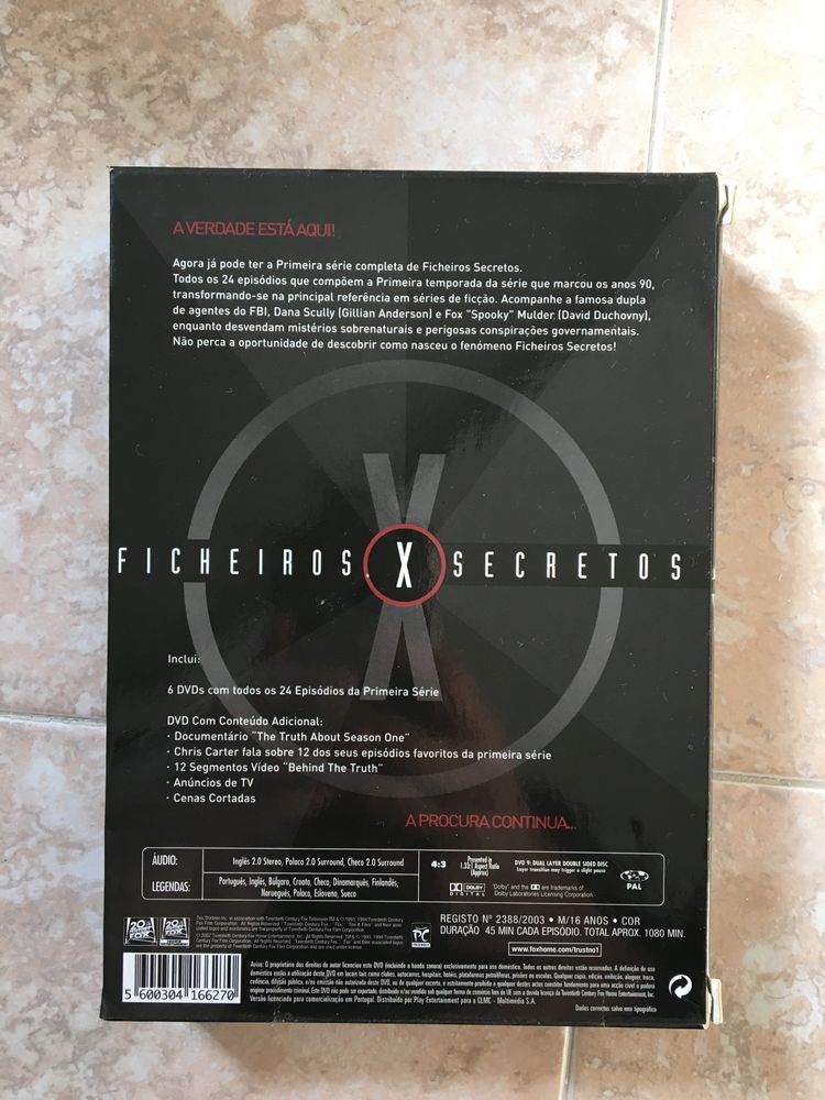 Ficheiros Secretos DVD