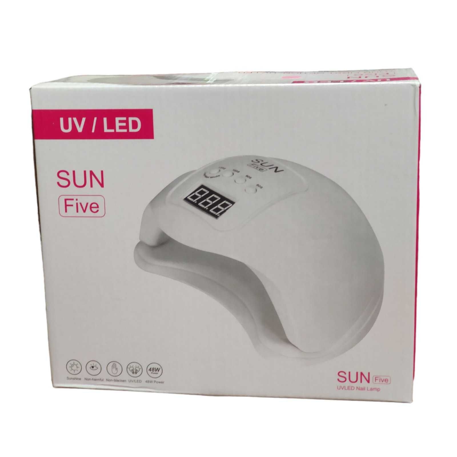 LED UV лед уф лампа Sun5 48вт для наращивания ногтей Питание USB