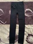 Czarne grubsze legginsy