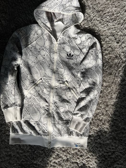 редкое зип худи adidas