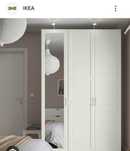Drzwi Ikea tyssedal lustro 50x229 do szafy pax