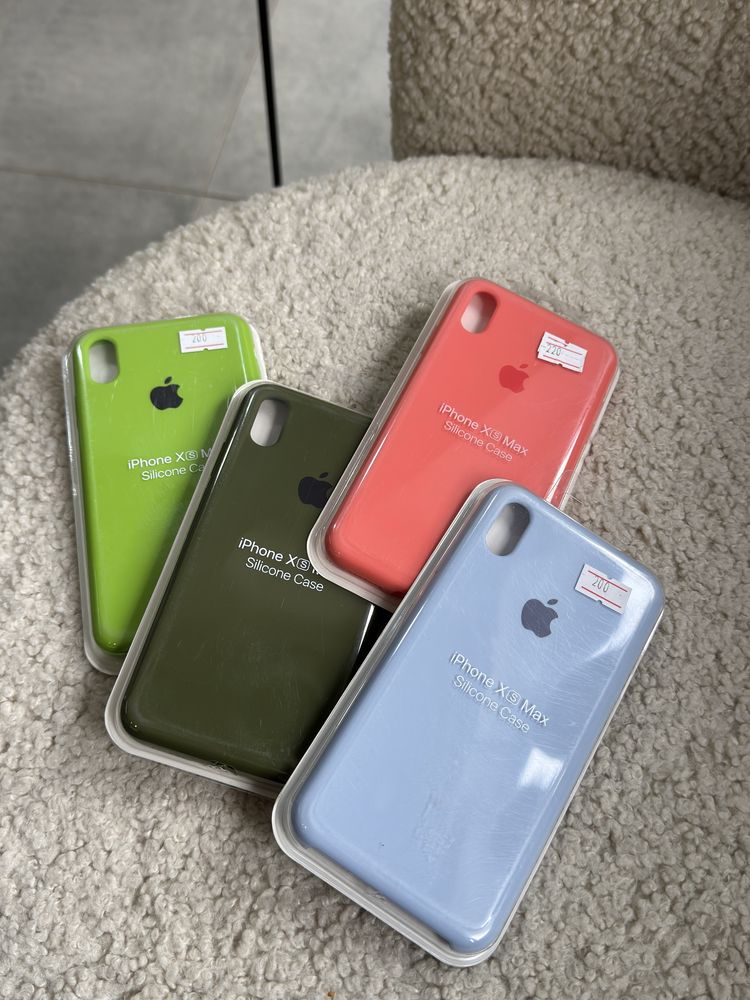 Чохли/silicone case для iphone XS Max