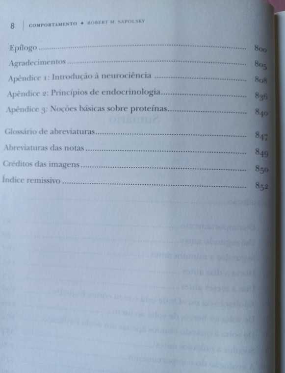 Comportamento - Robert M. Sapolsky