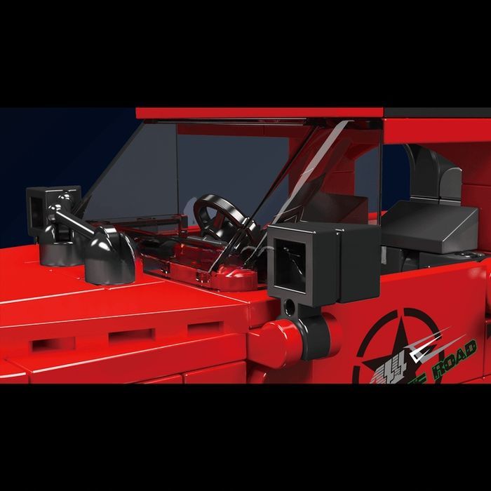 Klocki 453 el. Wrangler off-road auto gablota Mould King 27058