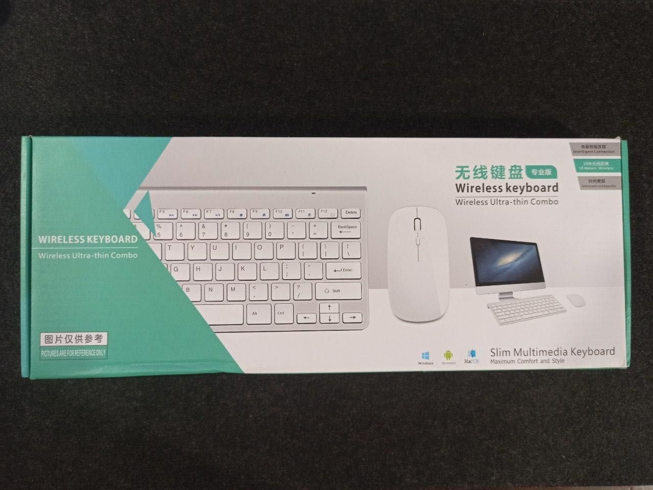 GOOJODOQ (клавіатура + мишка) bluetooth 5, 3, 2.4G (терміново)