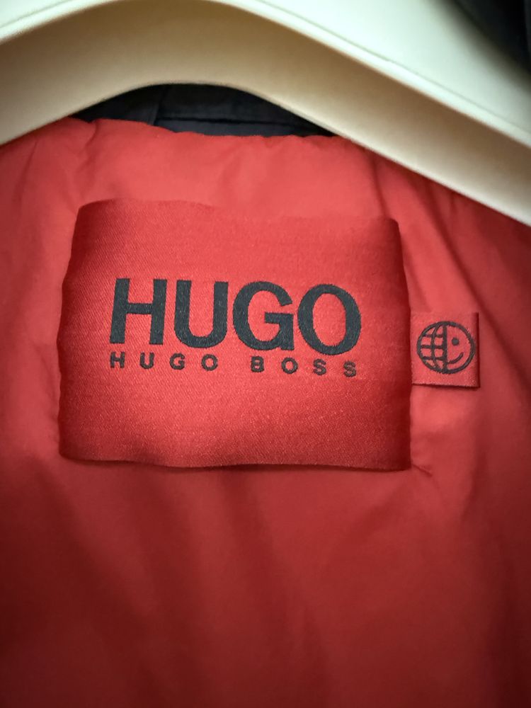 HUGO на разм.L: новый мужской пуховик.