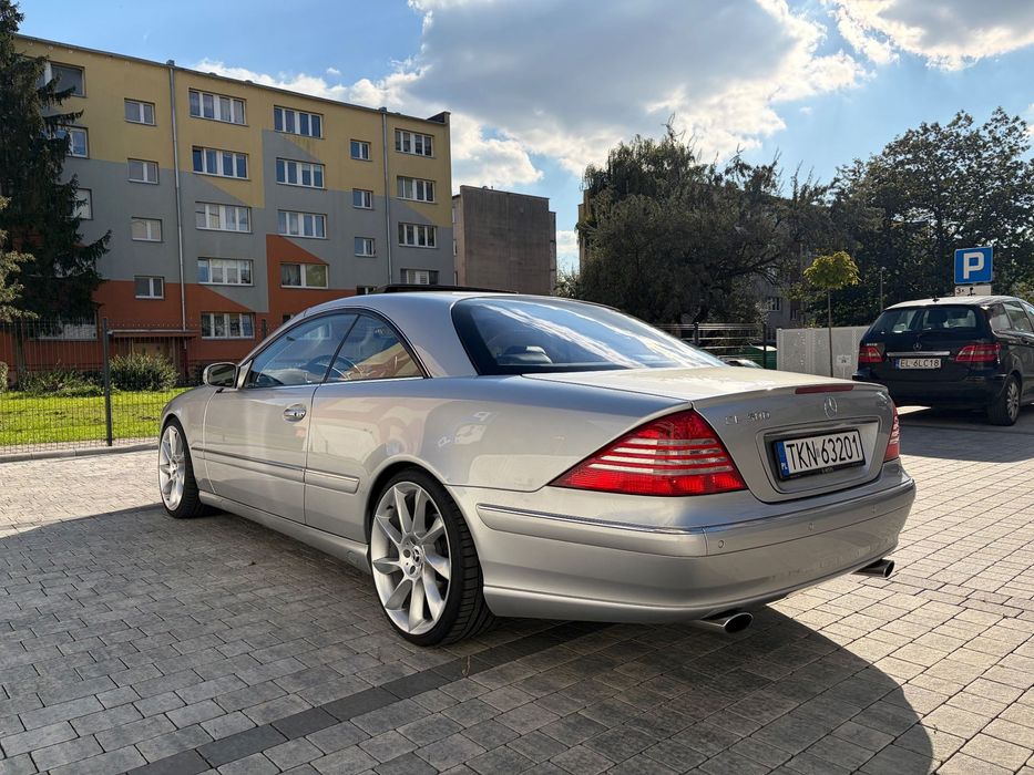 Mercedes-Benz CL Mercedes CL500 Keyless Fotele Komfortowe Masaż Wentylacja Bez ABC