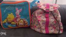Lancheira winnie the pooh + mochila
