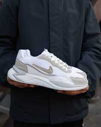 Чоловічі кросівки Nike Racer білий з сірим NK051 СУПЕР ЦІНА