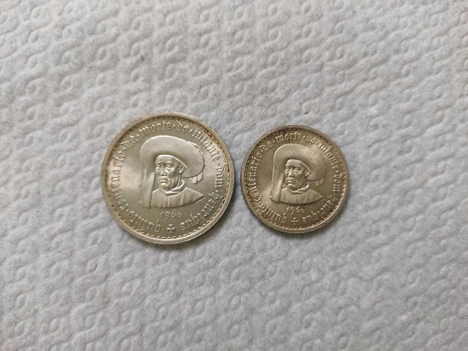 Conjunto Moedas de 5$ + 10$  Infante D. Henrique