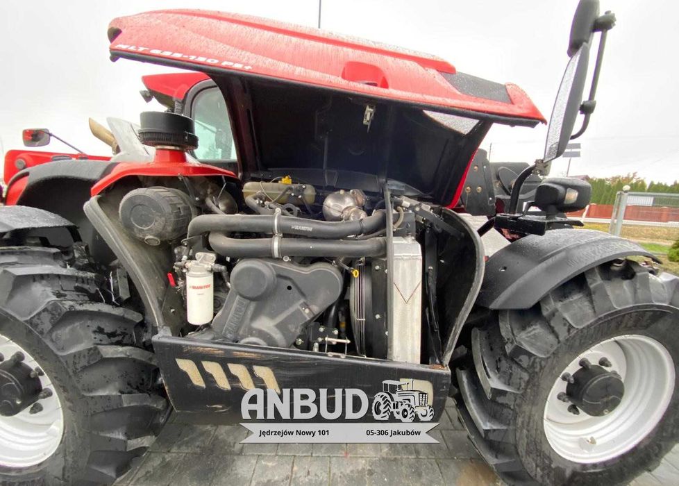Ładowarka teleskopowa Manitou MLT 635-130 PS+ Premium Widły Klima