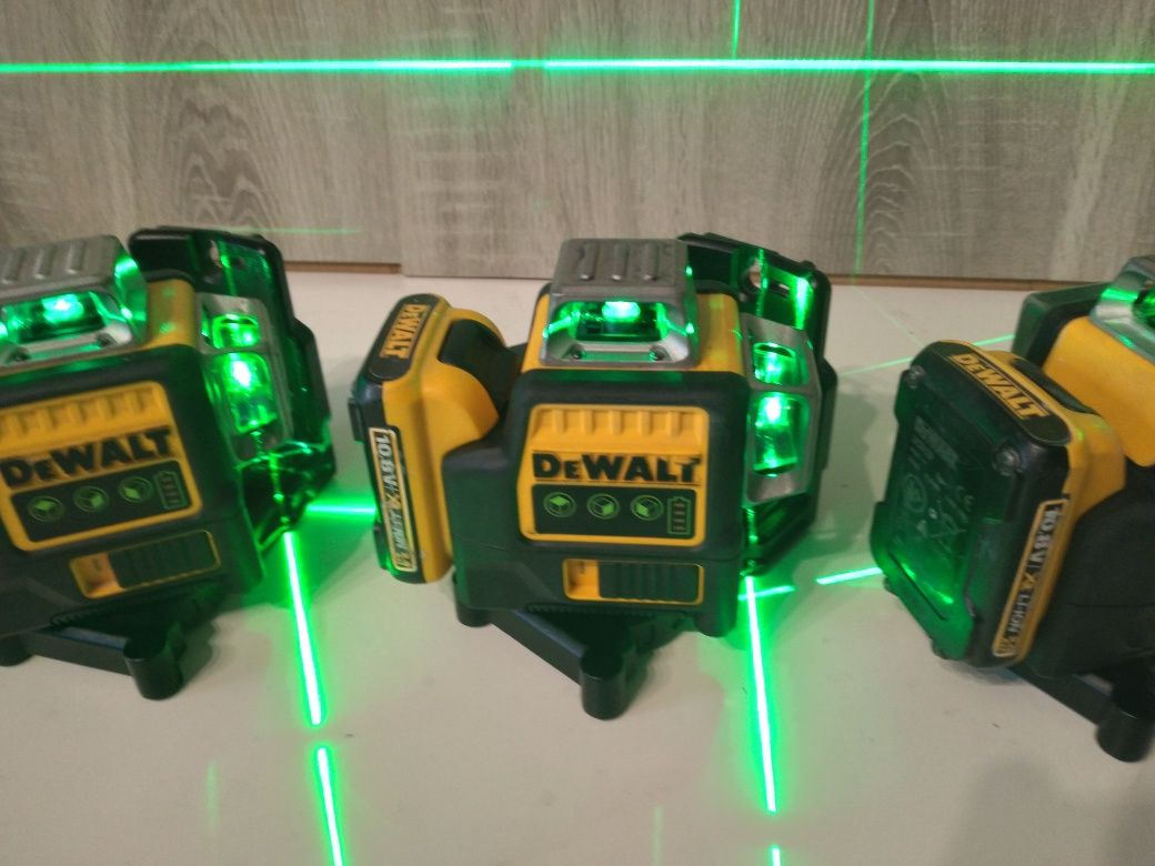 Dewalt DCE 089 G laser zielony krzyżowy 360° 12v 2.0ah