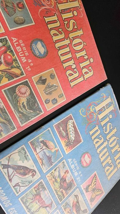 História Natural - Caderneta de Cromos Completa - 1958