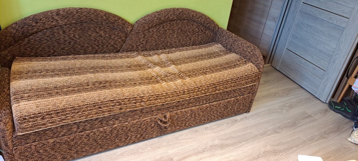 Łóżko wysuwane 120×160 po rozłożeniu