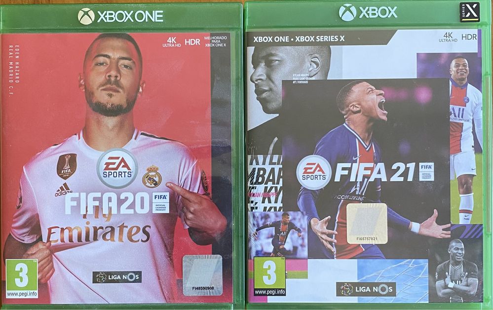 Jogos XBOX - FIFA 20, FIFA 21