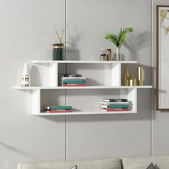 Полиця настінна, настенная, книжная, книжкова, полка навесная, полочка