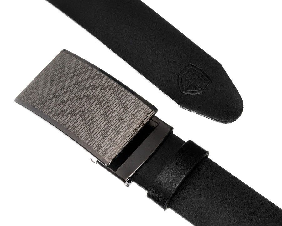 elegancki pasek garniturowy z automatyczną klamrą - peterson 110