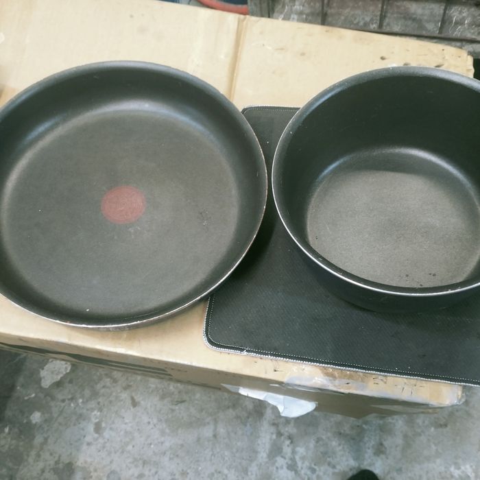 Tefal Ingenio patelnia +garnek stan ok