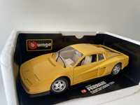 97. Model Ferrari Testarossa 1:18 BBurago Burago (nie maisto welly)