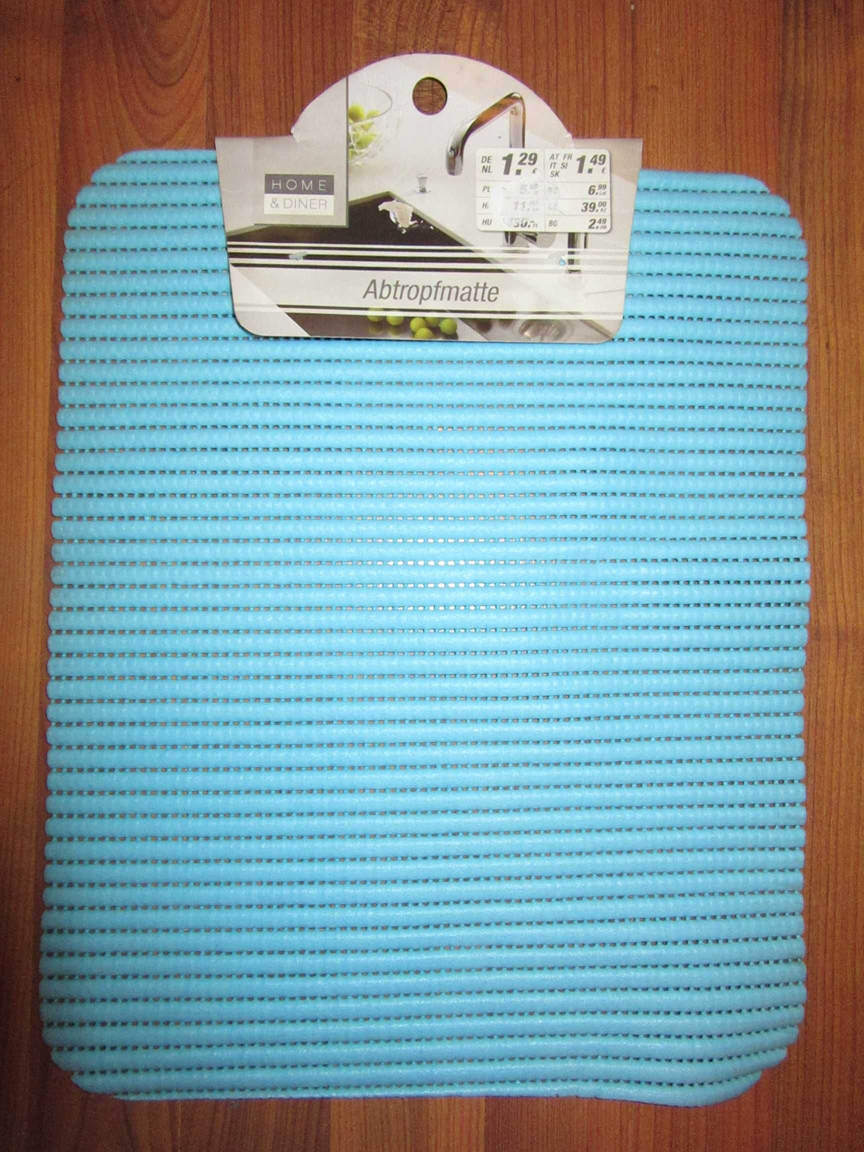MATA do OCIEKANIA lub do szuflad Błękit 40x32cm antypośli nowa nieużyw