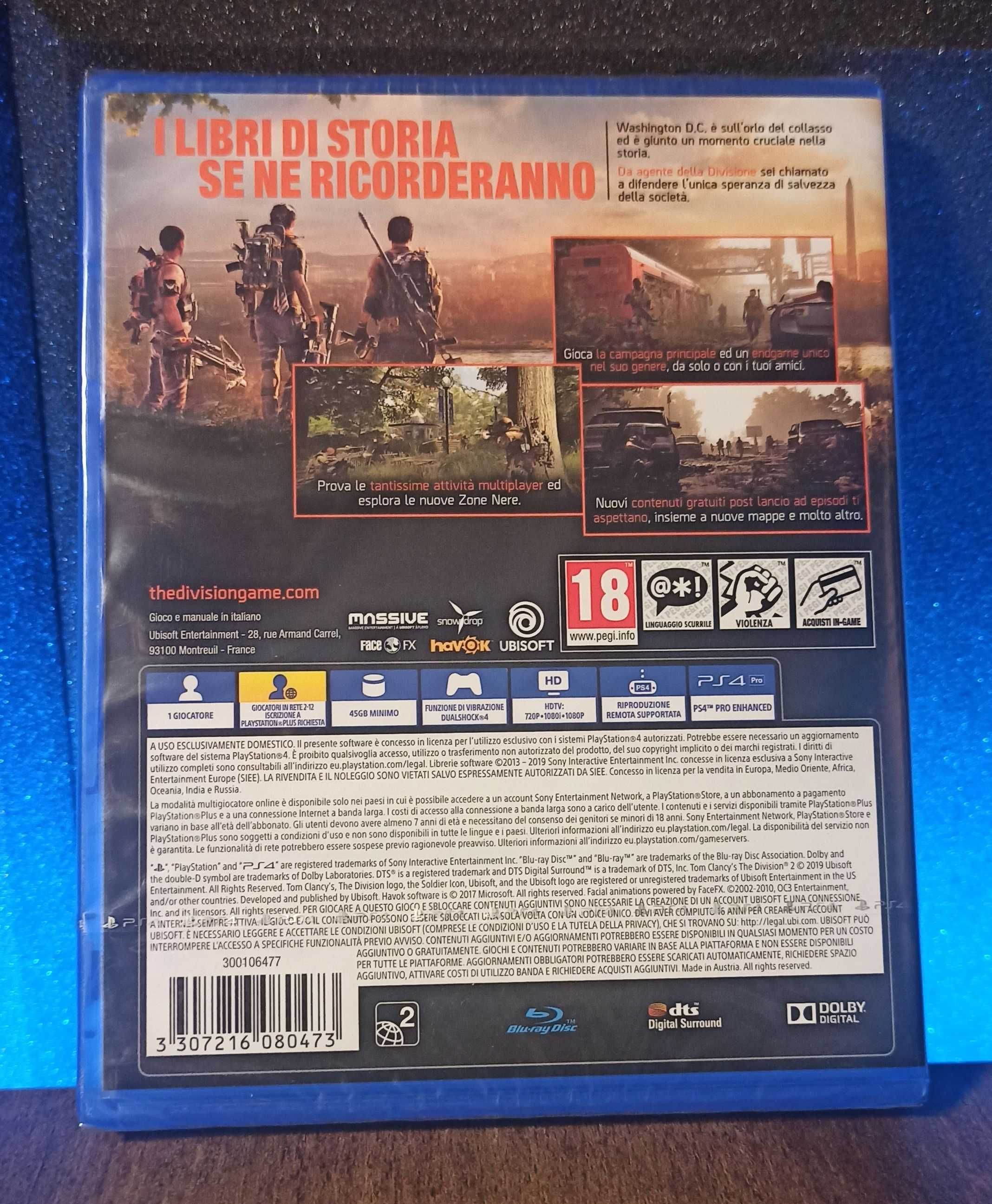 Tom Clancy's The Division 2 PS4 / PS5 - strzelanka