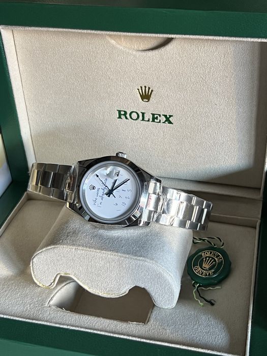 Rolex Oyster “Who Cares I’m already  late”
