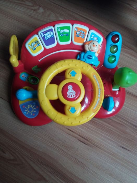 Kierownica małego rajdowca Vtech