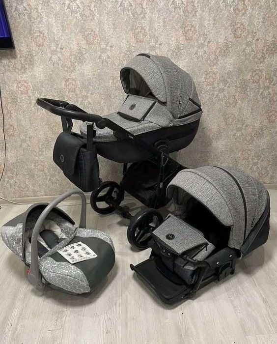 Коляска 3 в 1 adamex cortina