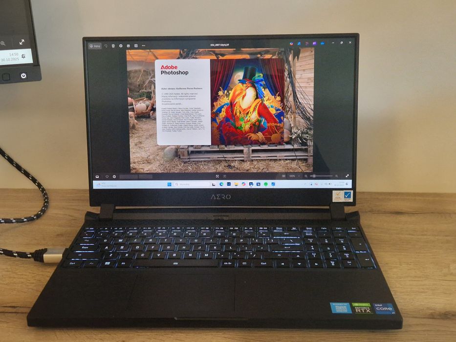 Gigabyte AERO 5 XE4 – OLED i7-12700H / 32 GB / 1 TB SSD / RTX 3070 Ti