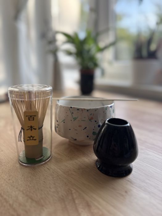 Matcha set, matcha chasen,