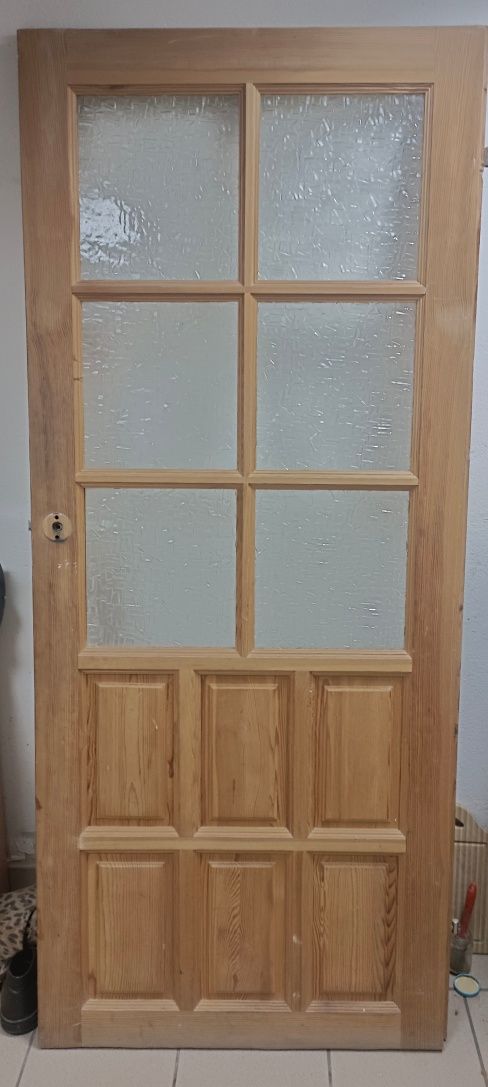 Drzwi drewniane wewnętrzne 5 szt.