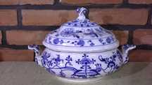 Waza MEISSEN TEICHERT,Porcelana Miśnia,Wzór Cebulowy ZWIEBELMUSTER 3 l