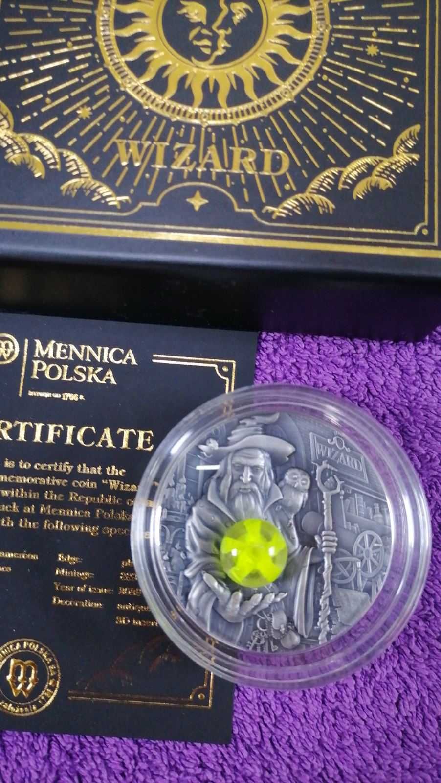 Срібна монета Чарівник 2 унції