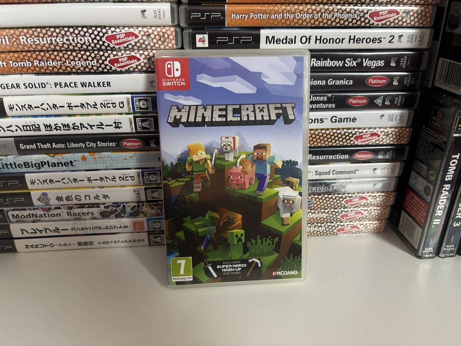 Gra Minecraft na Nintendo Switch