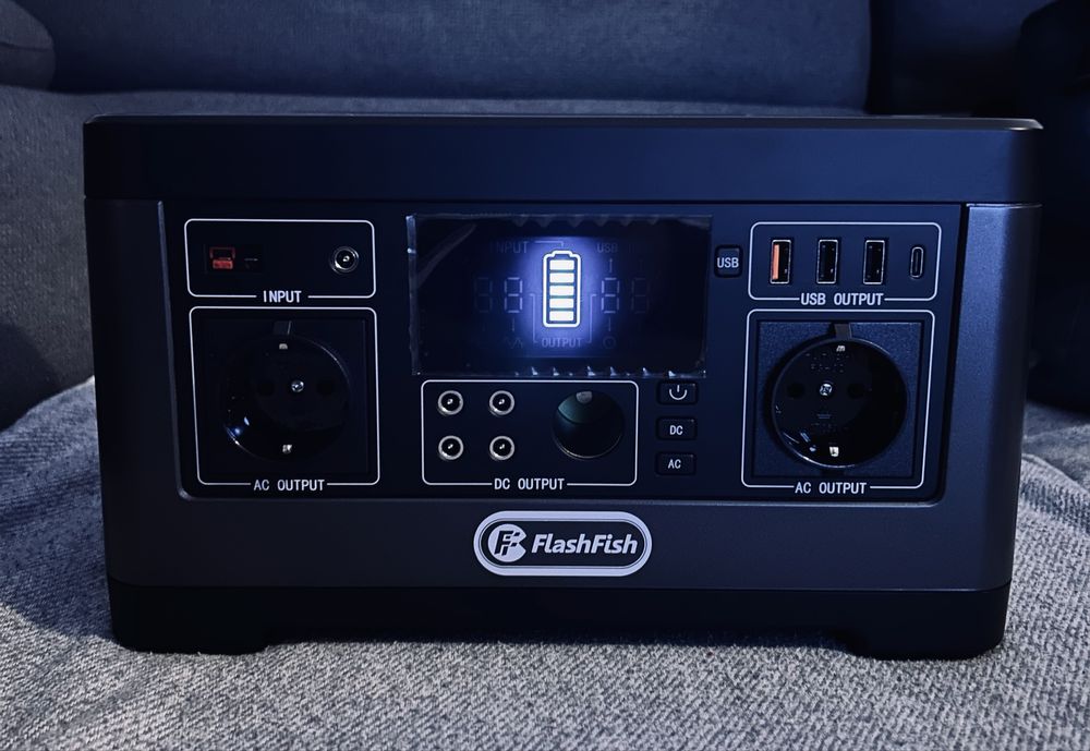 Powerbank Flashfish P63 520Wh/140400mAh, moc wyjścioww AC 500W
