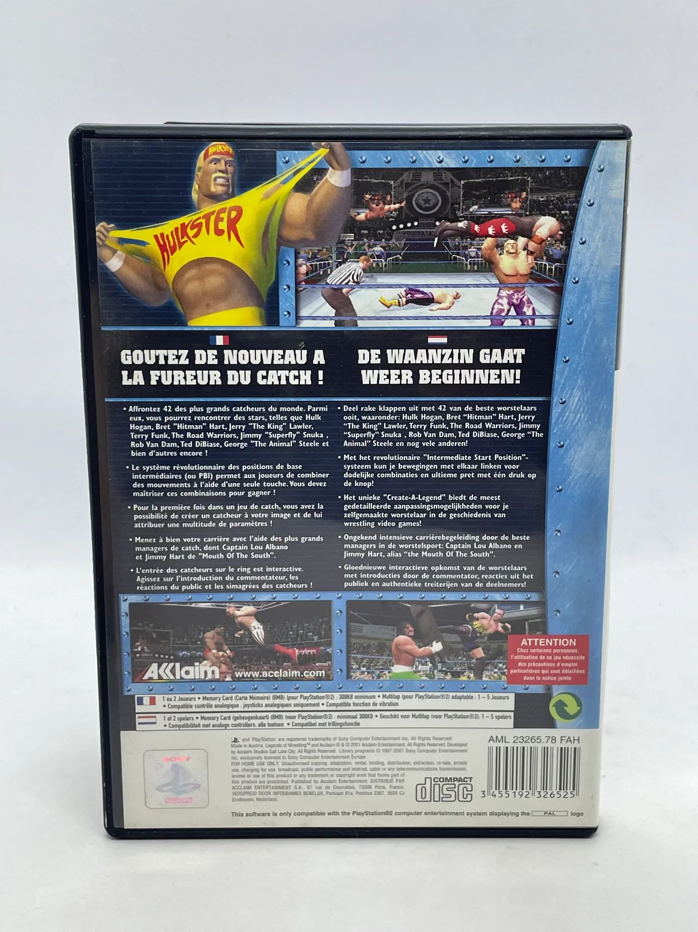 Legends of Wrestling PS2