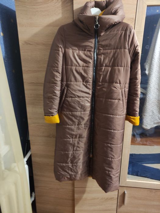 Класне довге пальто 46р.Оверсайз.В хорошому стані.