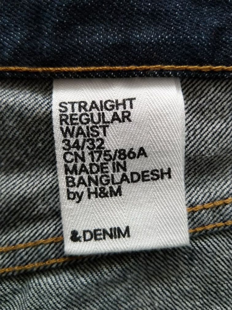 Мужские джинсы  Н/М DENIM W34 L32