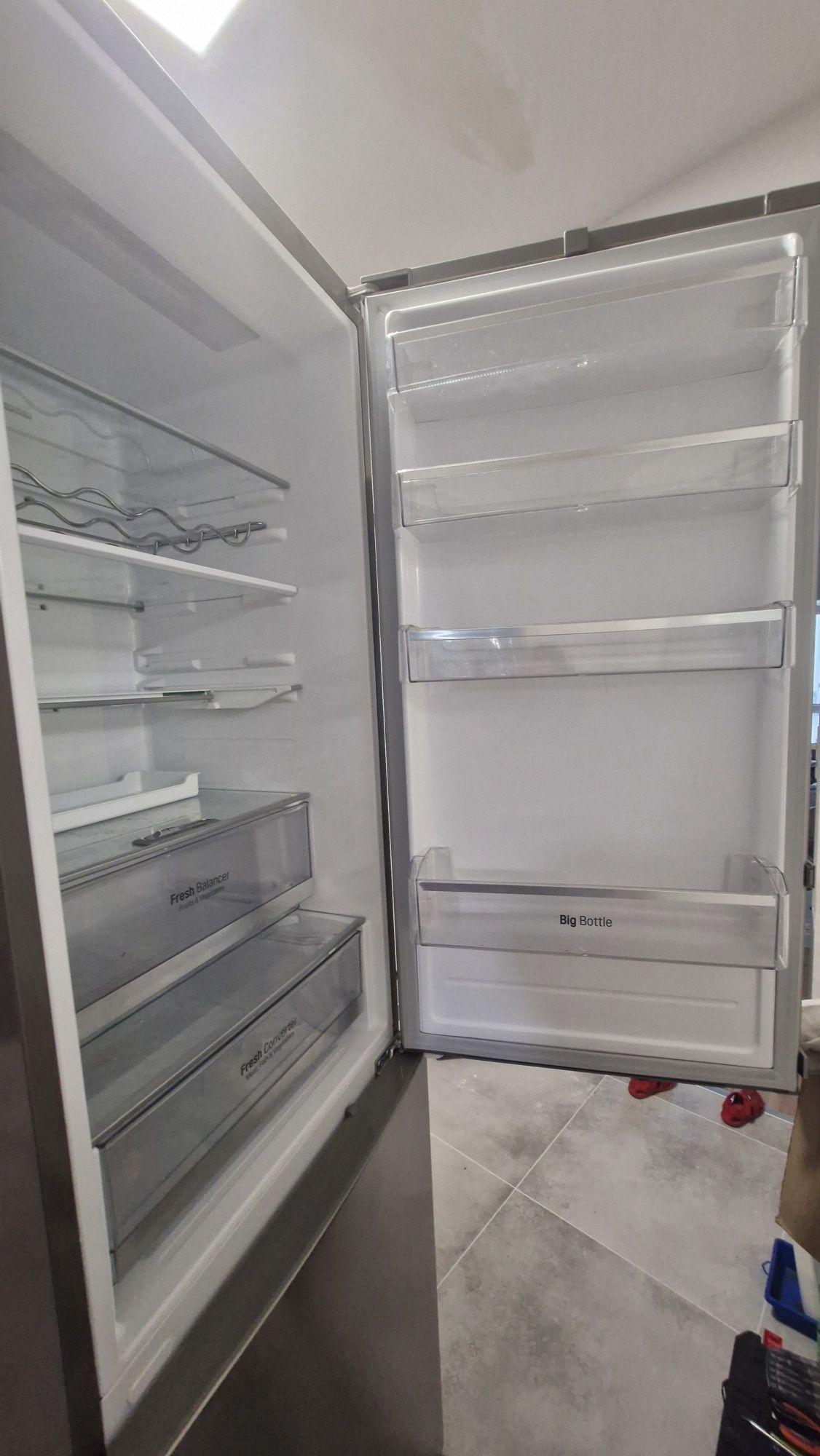 Uzywana Lodówka LG wolnostojąca Premium GBB60NSYFE w dobrym stanie