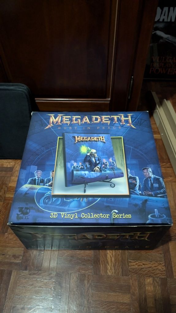 Megadeth  quadro 3D Oficial e numerado.