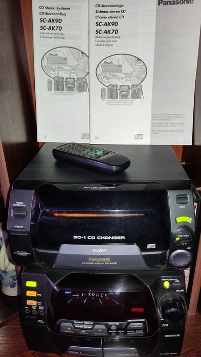 Муз. центр Panasonic SA-AK 90. 50+1 cd!