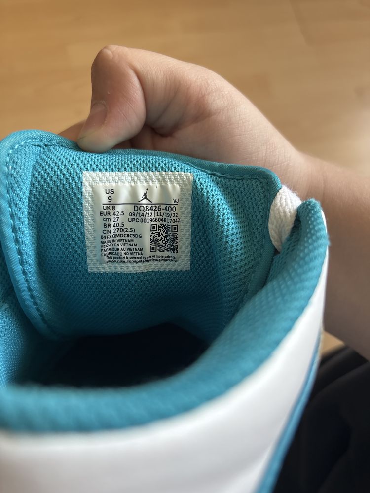 Buty Air Jordan 1 „Aqua”