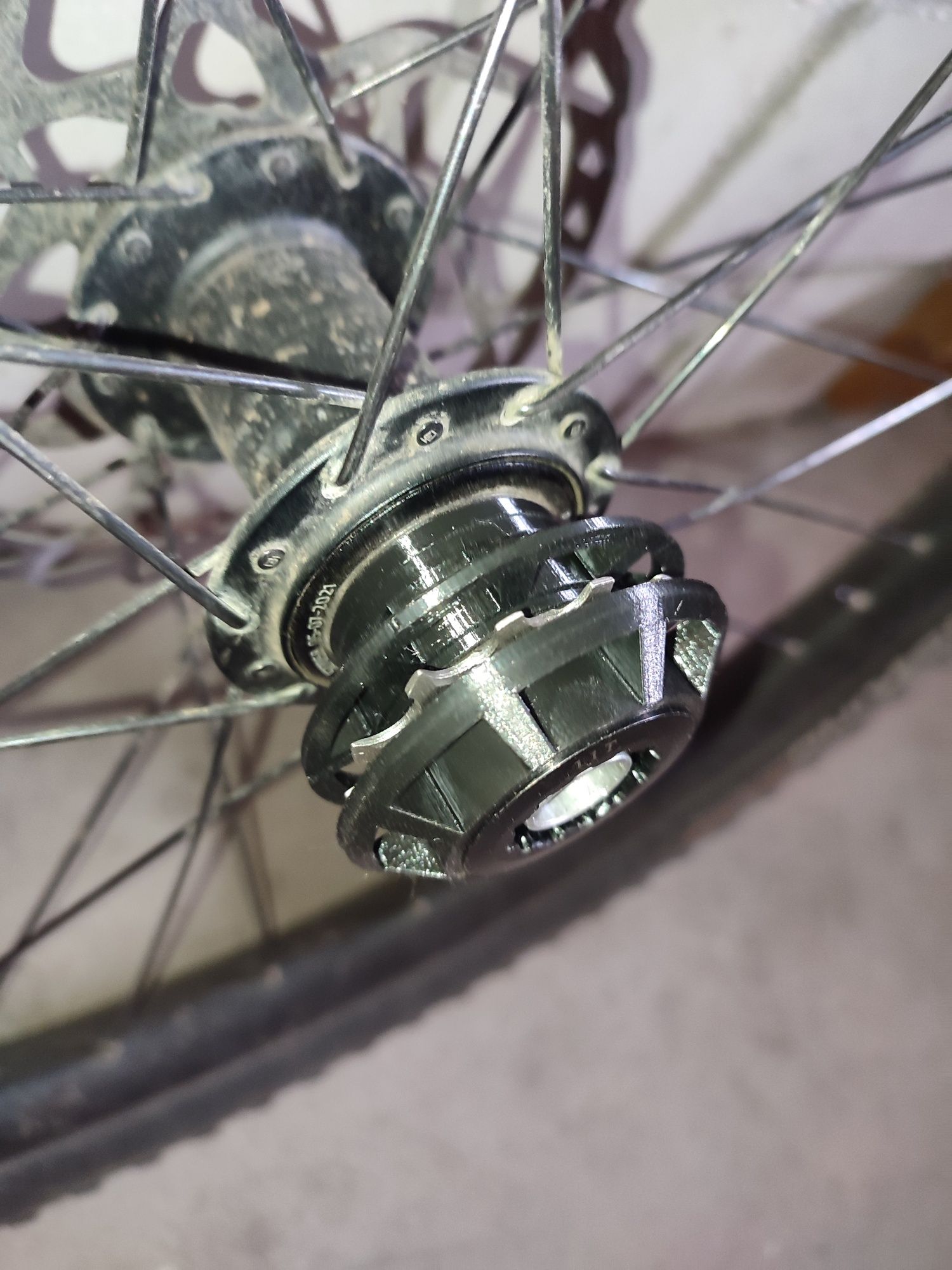 Redukcja single speed Shimano hg zestaw z zębatką oraz nakrętką