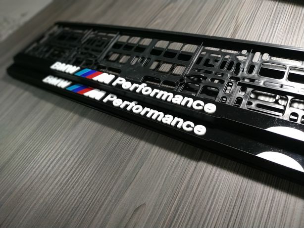 VIP рамки автономера  BMW ///M Performance  цена за 
комплект 2шт