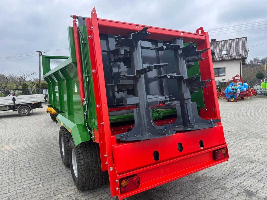 Rozrzutnik Roltrans skorupowy 8 t, solidna konstrukcja *TRANSPORT*
