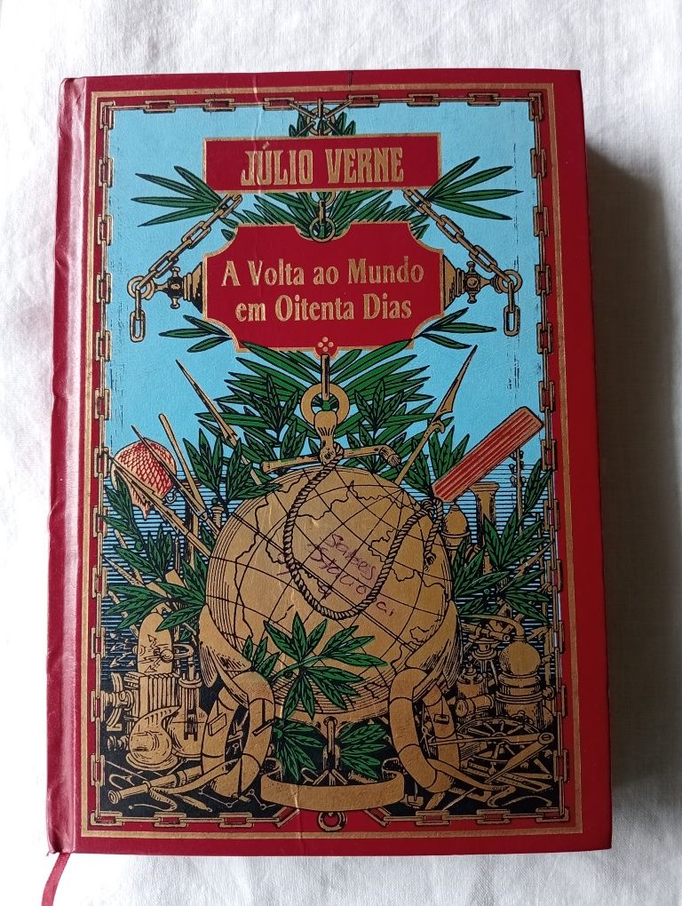 Livro A Volta ao Mundo em 80 Dias - Júlio Verne