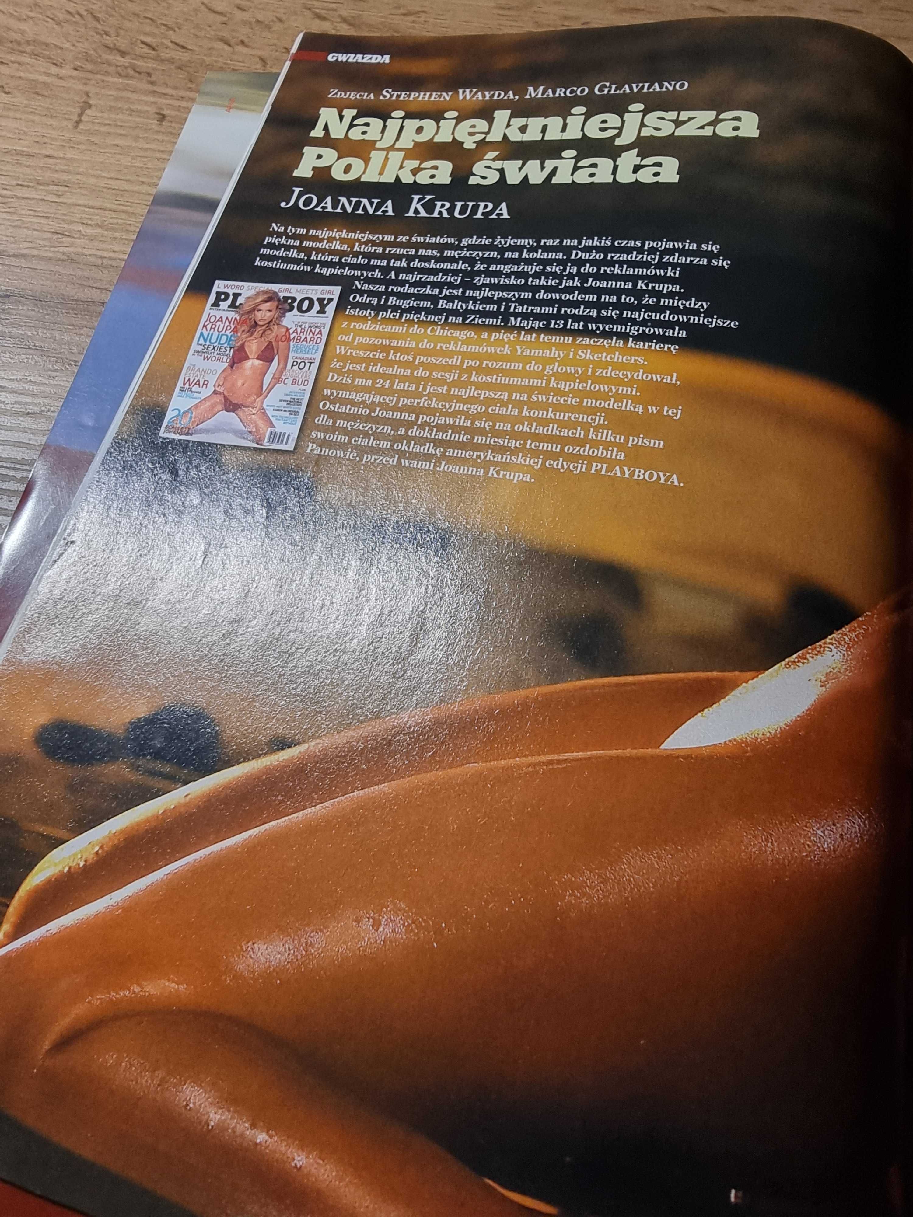 Playboy 8/2005 - Paulina Kwaśniak, Joanna Krupa, Bianca de Jong