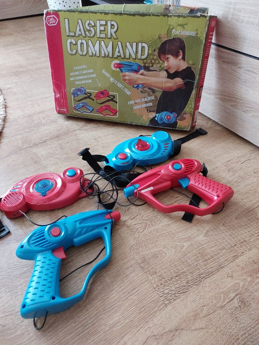 Pistolety zabawkowe Laser command