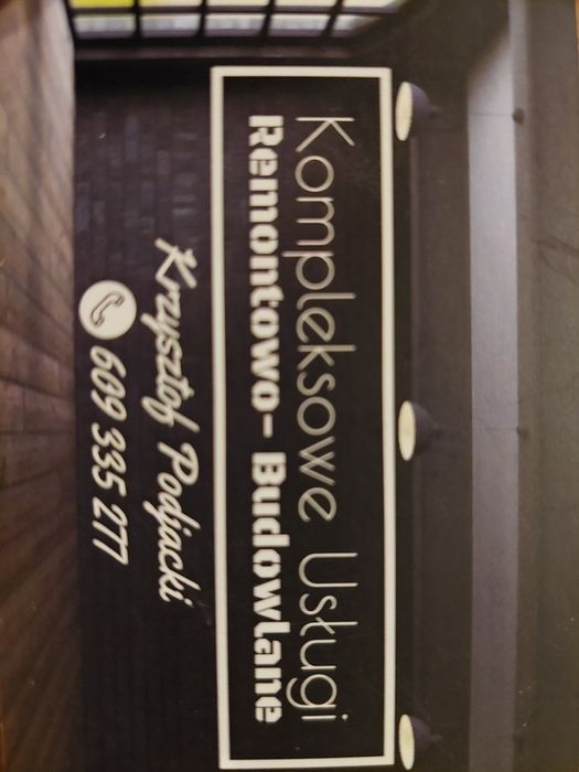 Firma budowlana kompleksowe remonty/  wykończenia wnętrz/Elewacje