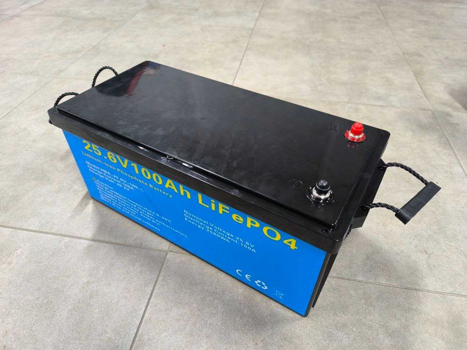 Акумуляторна батарея LiFePO4 25.6V (24V) 100AH в наявності